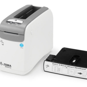 Impresora de brazaletes ZD510-HC Zebra, 300dpi Térmica directa USB LAN BT identificación de pacientes