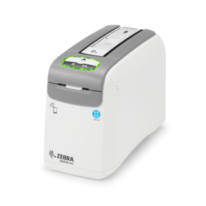 Impresora de brazaletes ZD510-HC Zebra, 300dpi Térmica directa USB LAN BT identificación de pacientes